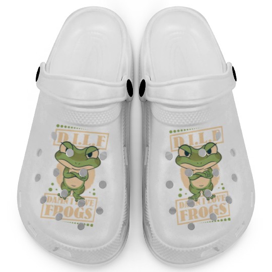 Damn I Love Frogs Clogs