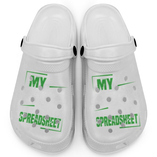 My Spreadsheet Has A Spreadsheet Excel Data Analys Clogs