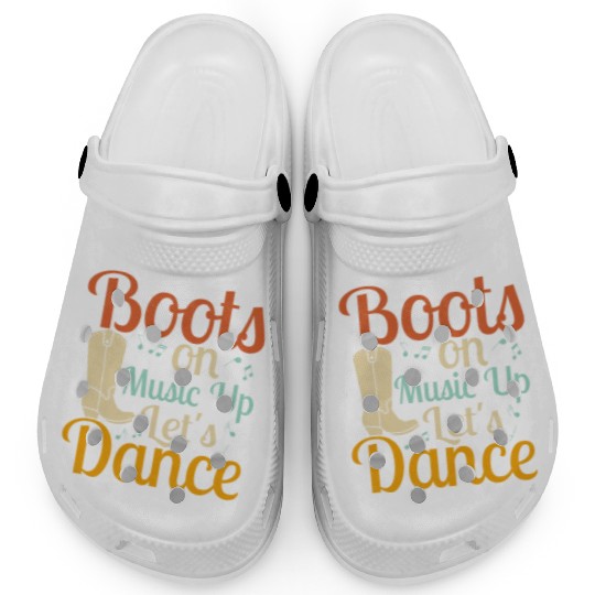 Boots On Music up Let's Dance Line Dance Country M Clogs