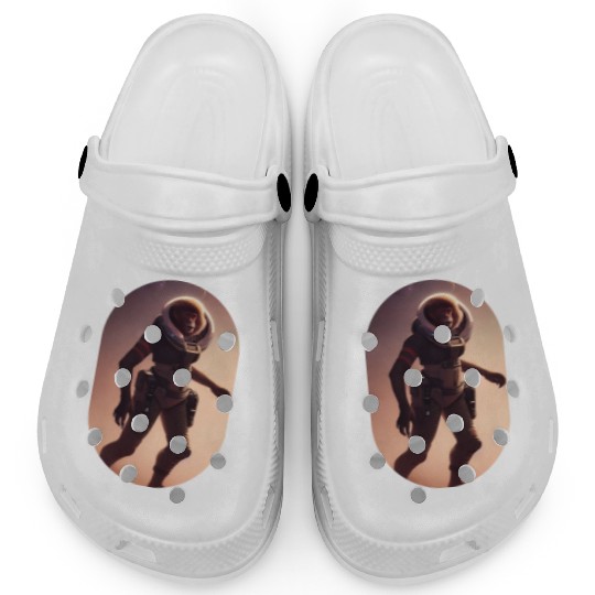 Astronaut Monkey Discovering Planet Mars 1 1 Clogs