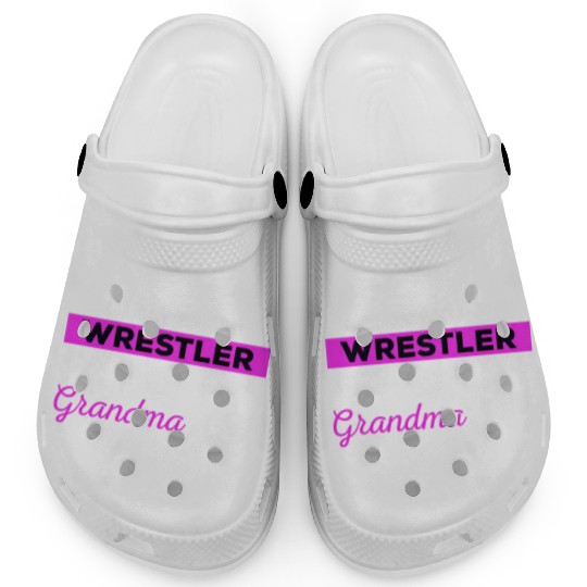 Wrestling Grandma Clogs