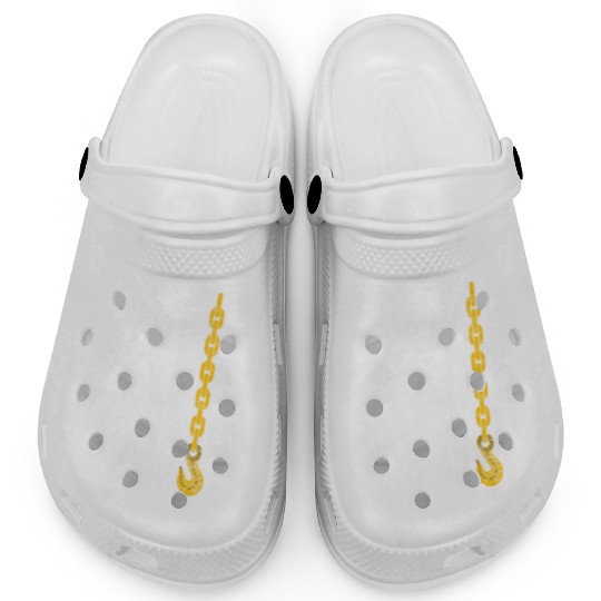 Tow Truck Us Flag Trucking Driver Clogs