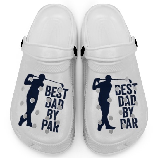 Fathers Day From Daughter Golf Best Dad By Par Clogs