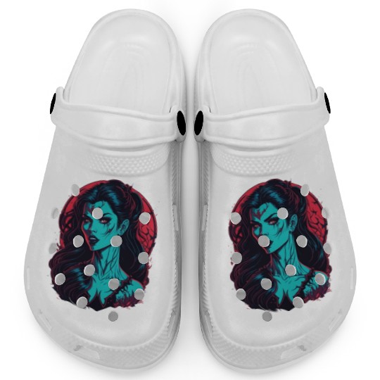 Vampira Girl Clogs