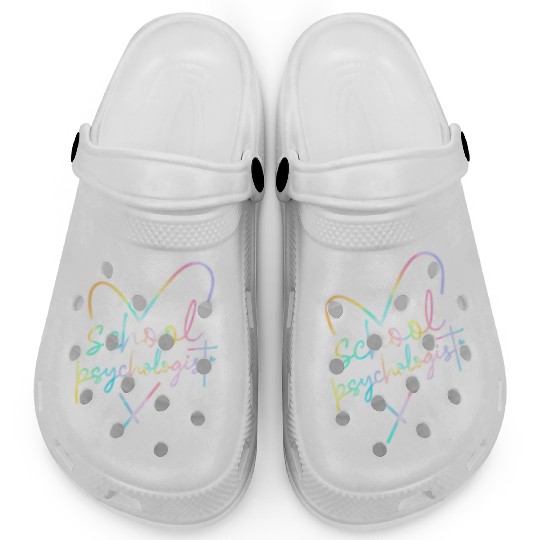 School Psychologist Back To School Mental Health M Clogs