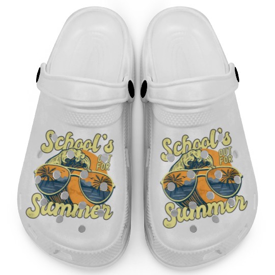 Schools Out For Summer For Teacher Cool Last Day V Clogs