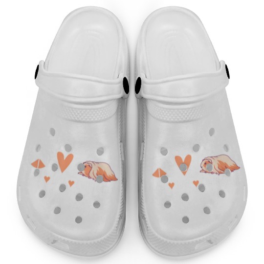 Peace Love Guinea Pig Lover Pet Clogs
