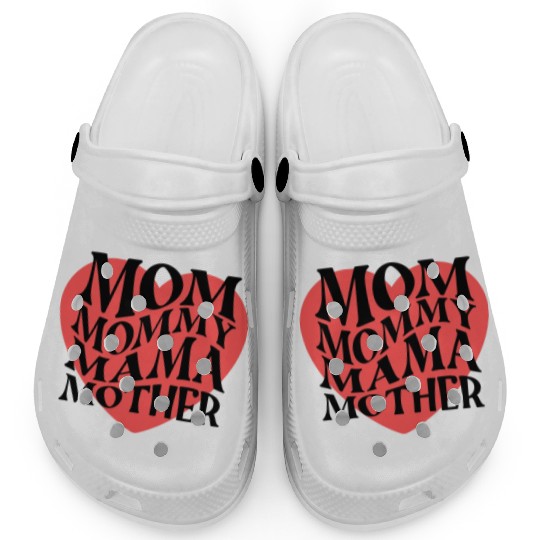 i love mama Clogs