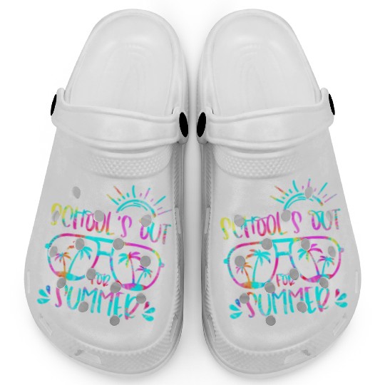 Last Day Of School Schools Out For Summer Teacher Clogs
