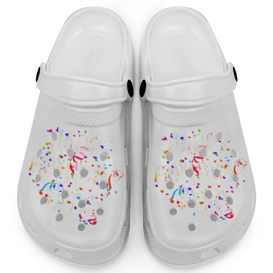 Happy Oleg First Name Colorful Bday Clogs
