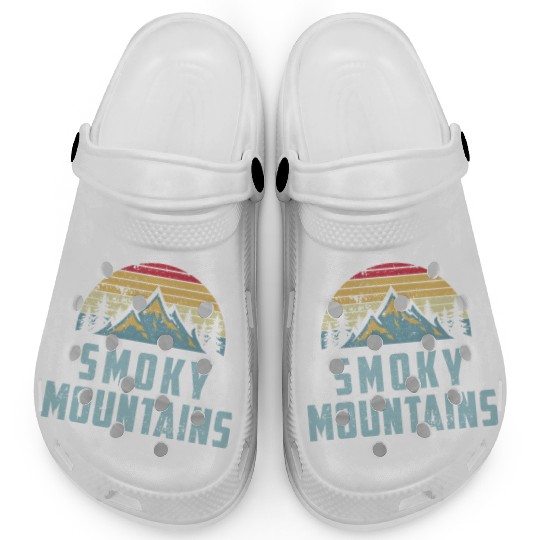 Retro Great Smoky Mountains National Park Clogs