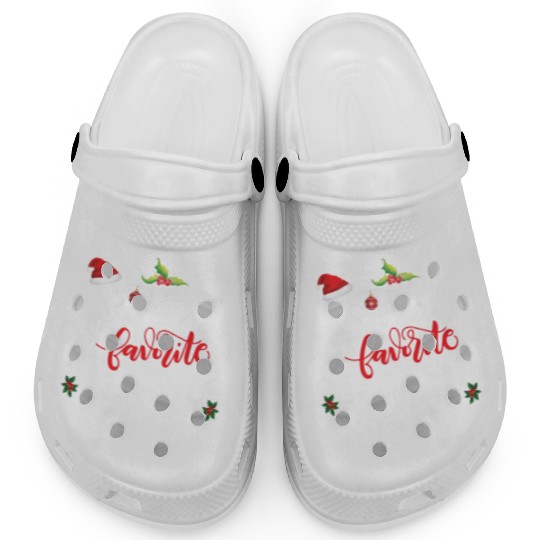 Santa'S Favorite Assistant Principal Party Clogs