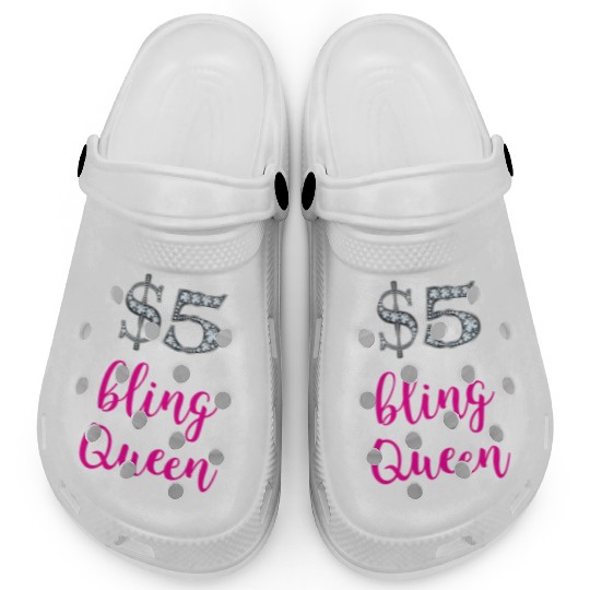 5 Bling Queen Jewelry Consultant Event Pop Up Clogs