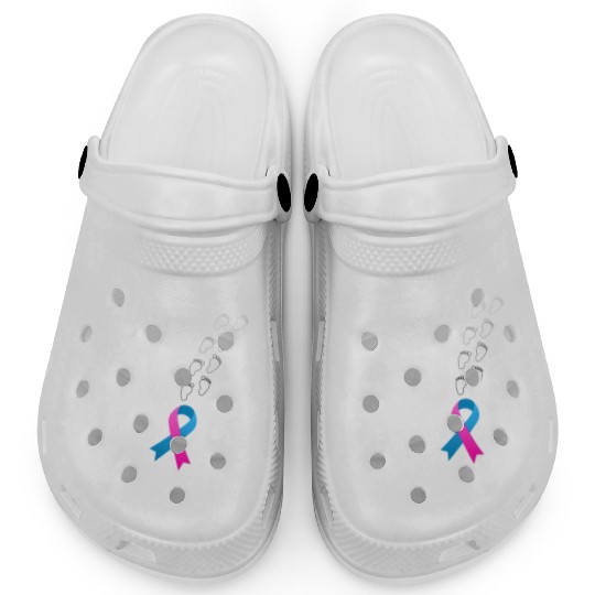 Angel Mommy Miscarriage Awareness Infant Mother Clogs