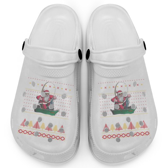 Merry Fishmas Ugly Clogs