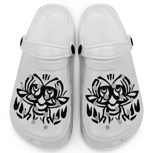 tribal insect bee vector Clogs