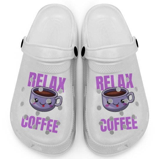 Inspirational Morning Routine Coffee Lover Clogs