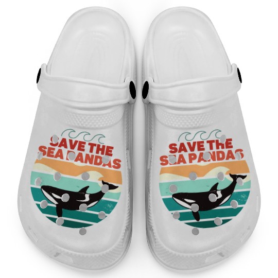 Rescue Killer Whale Orcas Save The Sea Pandas Clogs