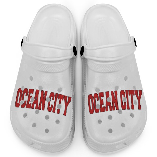 Ocean City Nj New Jersey Varsity Style Usa Sports Clogs