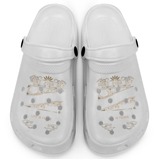 Don'T Piss Off Old People Fathers Day Retirement Clogs