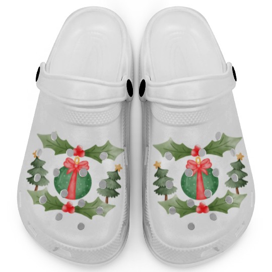 Sweet Merry Christmas Tree Clogs