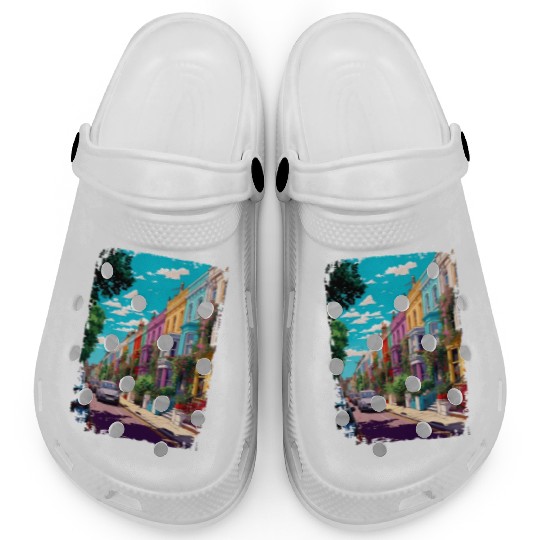London Skyline Clogs
