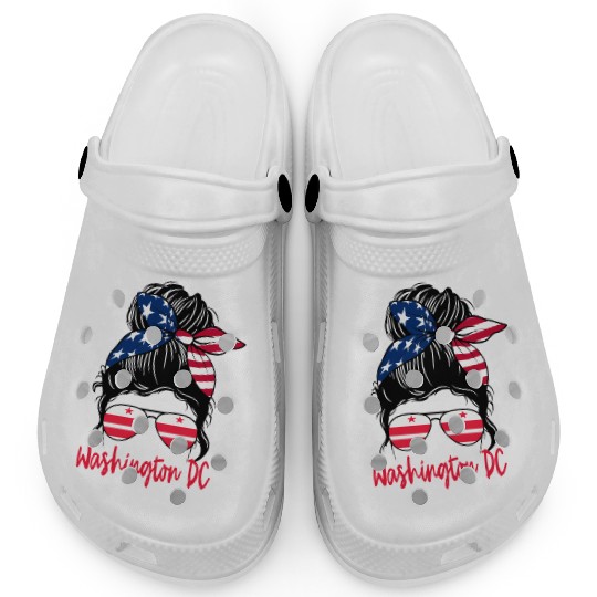 Washington Dc Washington Dc Flag Statefriend Clogs