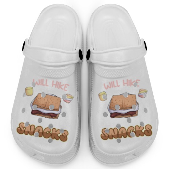 Wanderlust Climber funny Mountain Hiking Snack Clogs