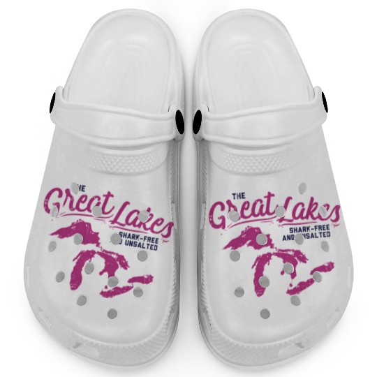 Great Lakes Shark Free Unsalted Summer Vacation Clogs