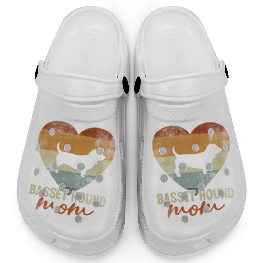 Basset Hound Mom Dog Mother'S Day Clogs