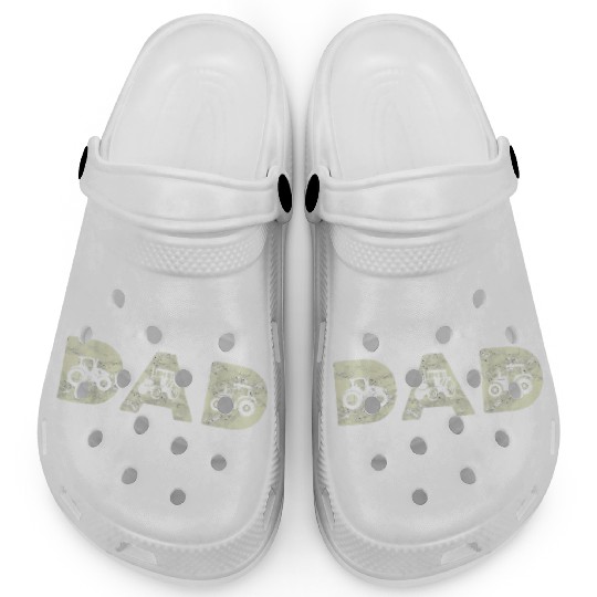 Mens Tractor Dad Farming Father Farm Lover Farmer Clogs