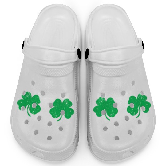 Shamrock Boobs Irish St Patric Day Clogs