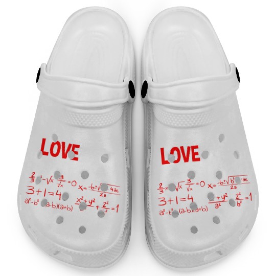 I Love Math, It Makes People Cry 4 Clogs
