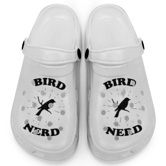 Bird Nerd Bird Watching Clogs
