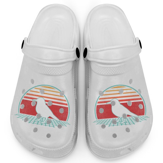 Meadowlark Bird 80S Style Birding Clogs
