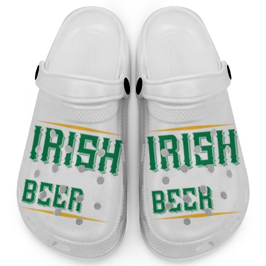Irish You Were Beer Clogs