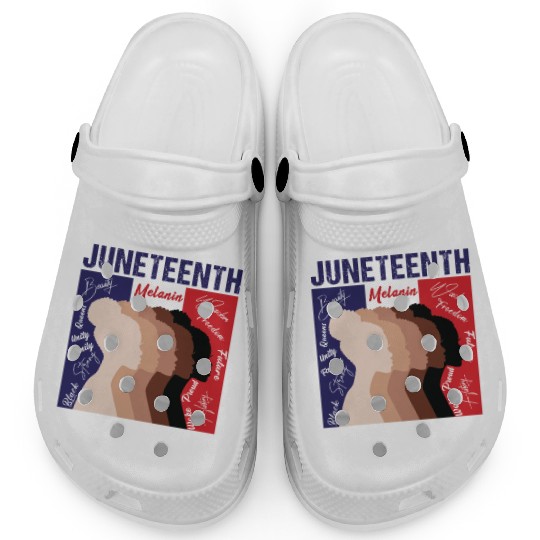 Celebrating Juneteenth with Melanin Women Clogs