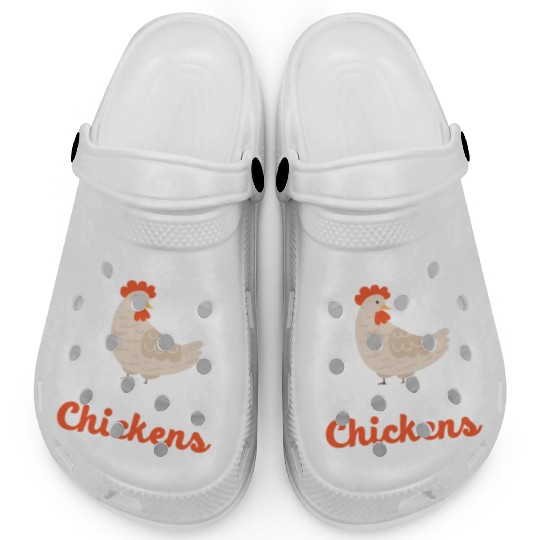 Chicken Farmer Chicken Whisperer Farm Animal Clogs