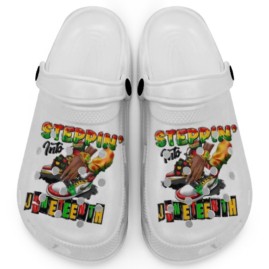 Youth Shoes Step' Into Juneteenth Like My Clogs