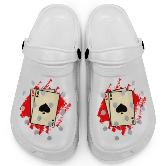 Poker Cards Pocket Rocket Poker Poker Player Clogs