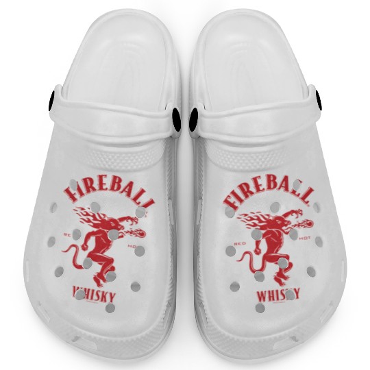 Fireball Whiy Red Hot Burns Like Hell V2 Clogs