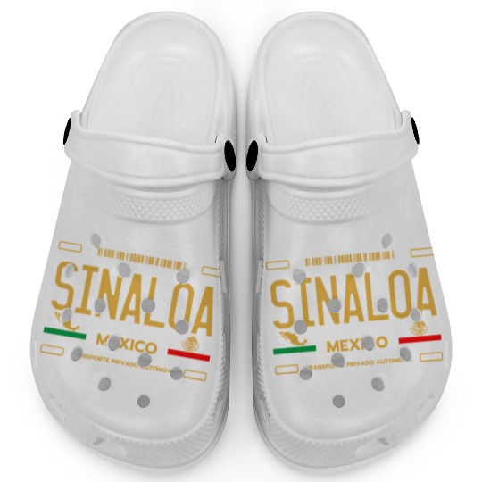 Sinaloa Meco License Plate Aesthetic Sinaloa Clogs