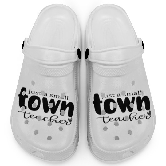 just a Small Town Teacher Clogs