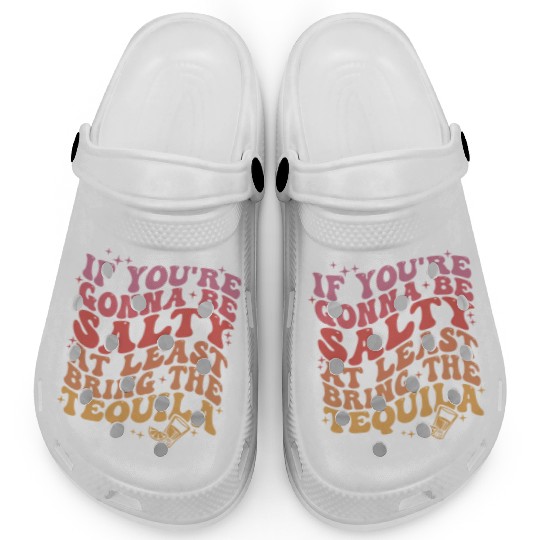 Fried Pickle Whore Funny Pickle Lover Food Clogs