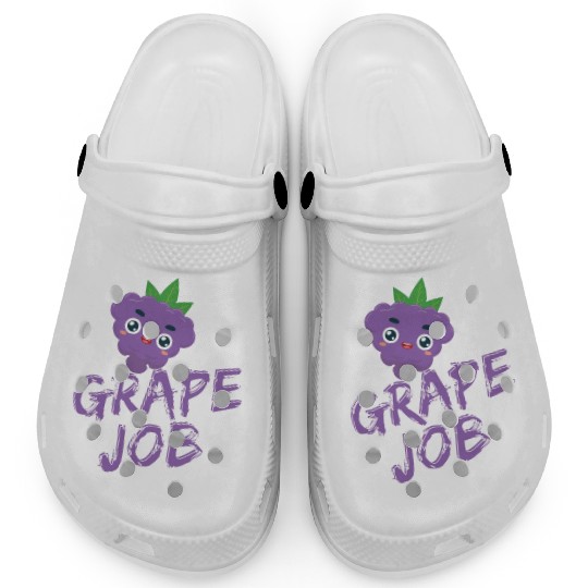 Grape Job Clogs