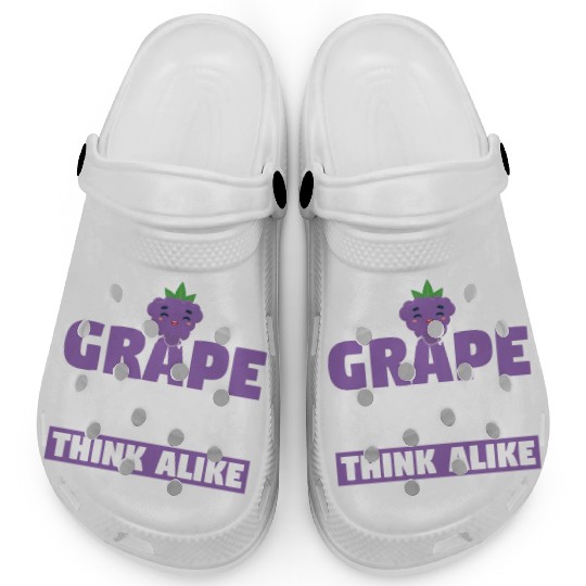 Grape Minds Think Alike Clogs