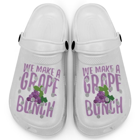 We Make Grape Bunch Clogs