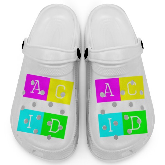 Acid house logo Clogs