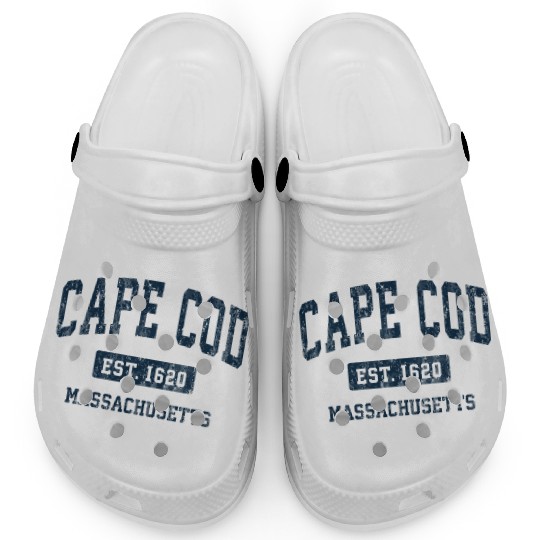 Cape Cod Massachusetts Ma Vintage Athletic Clogs