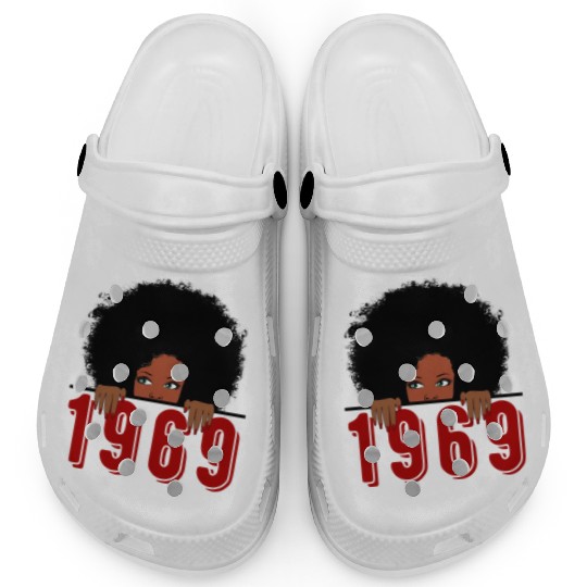 Black Queen Born In 1969 50Th Awesome Clogs